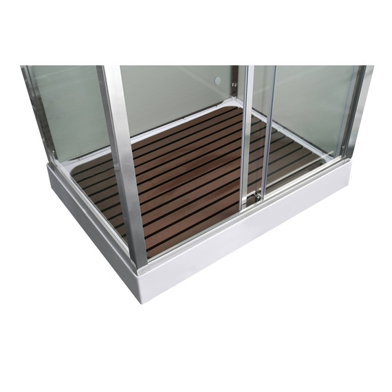 Душевая кабина Avacan 110x90 см Z2911, хром/прозрачное (безсиликоновая сборка) - фото 14