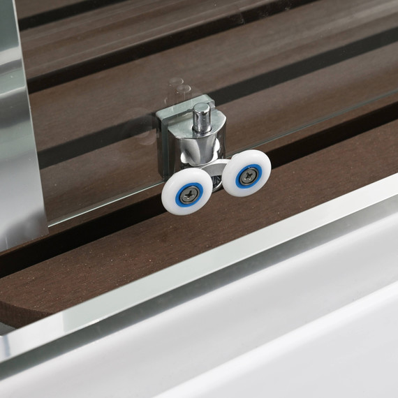 Душевая кабина Avacan 110x90 см Z2911, хром/прозрачное (безсиликоновая сборка) - фото 16