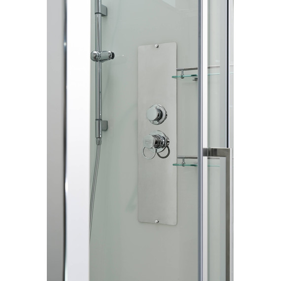 Душевая кабина Avacan 110x90 см Z2911, хром/прозрачное (безсиликоновая сборка) - фото 9