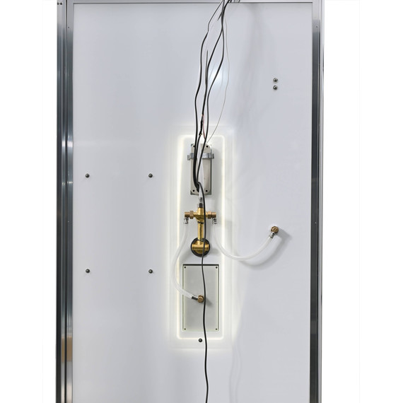 Гидробокс Avacan 120x90 см Z2912LED, хром/прозрачное (безсиликоновая сборка) - фото 12