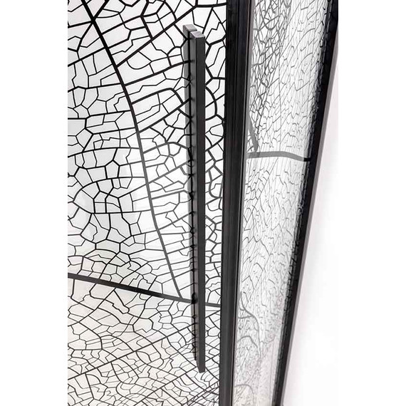 Душевое ограждение Avacan 90х90 см PB90, чёрный/узор - фото 13