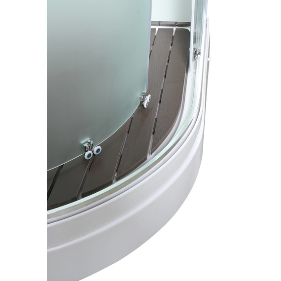 Душевая кабина Avacan 110x110 см EM2011Nnew, белый/матовое (безсиликоновая сборка) - фото 11