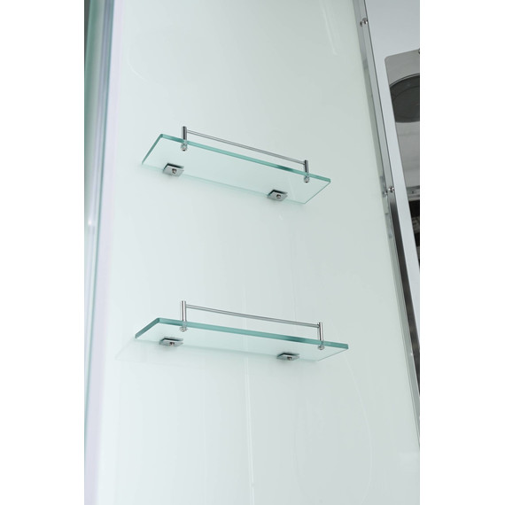 Душевая кабина Avacan 110x110 см EM3011new, хром/матовое (безсиликоновая сборка) - фото 13