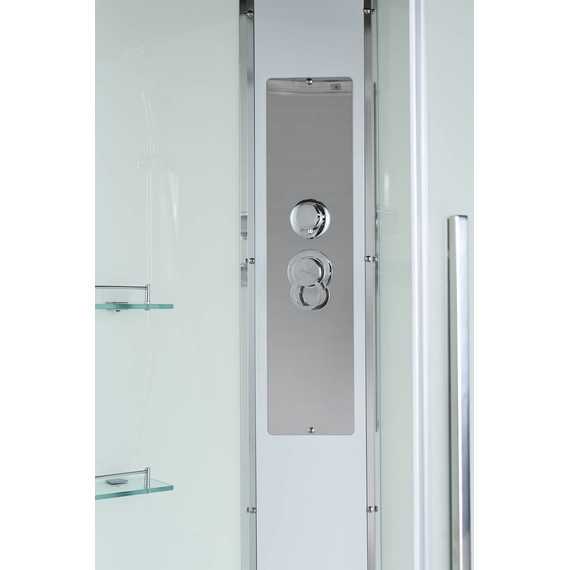 Душевая кабина Avacan 110x110 см EM3011new, хром/матовое (безсиликоновая сборка) - фото 9