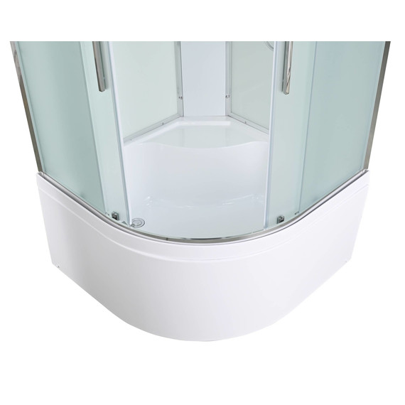 Душевая кабина Avacan 110x110 см EM5011Nnew, белый/матовое (безсиликоновая сборка) - фото 9