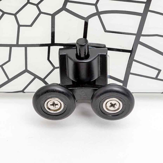 Душевое ограждение Avacan 80х80 см HB80, чёрный/узор - фото 7