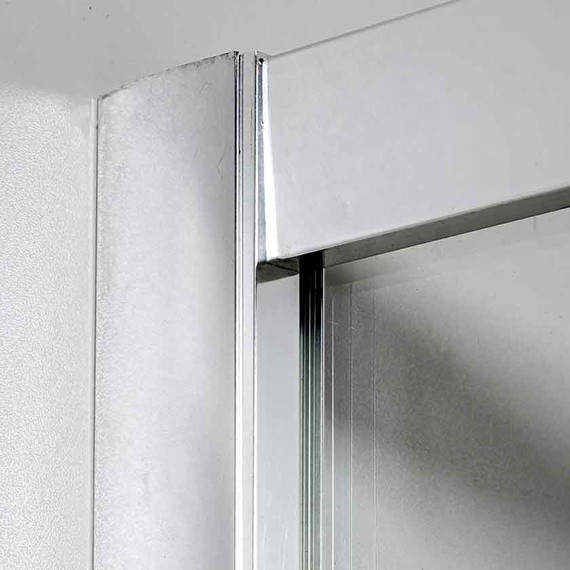 Душевое ограждение Avacan 80х80 см HC80, хром/прозрачное - фото 5