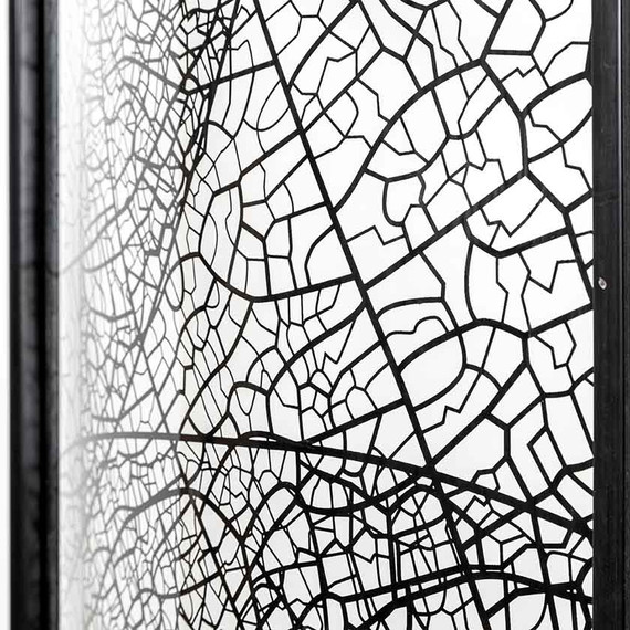 Душевое ограждение Avacan 90х90 см PB90, чёрный/узор - фото 10