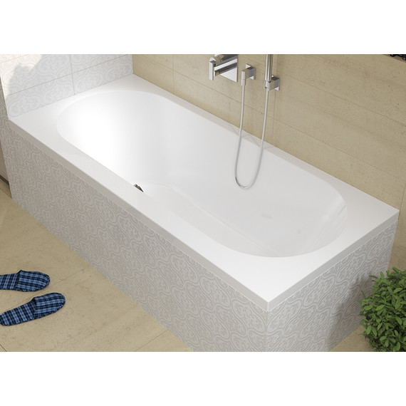 Ванна акриловая Riho CAROLINA 180x80 см B056001005, Размер - мм: 1800х800 - фото 8