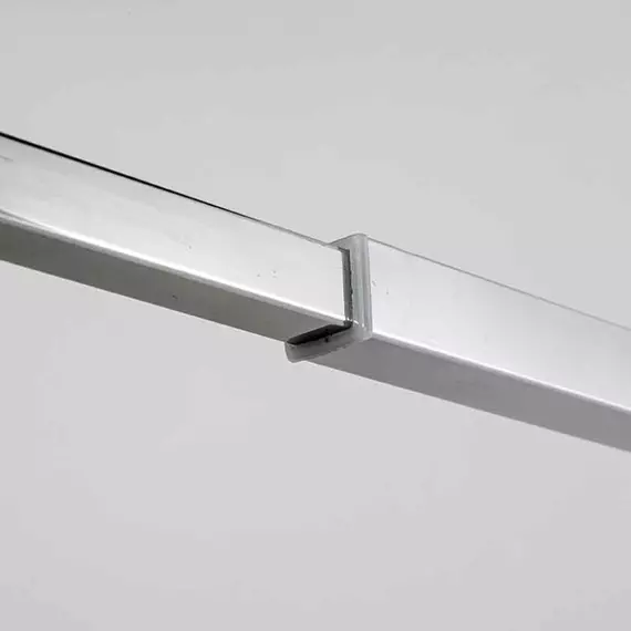 Душевая перегородка Avacan 110 см MC110MT стекло (8 мм) с кронштейном в комплекте, хром/матовое - фото 5