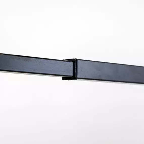 Душевая перегородка Avacan 120 см LB120MT стекло (8 мм) с кронштейном в комплекте, чёрный/матовое - фото 3