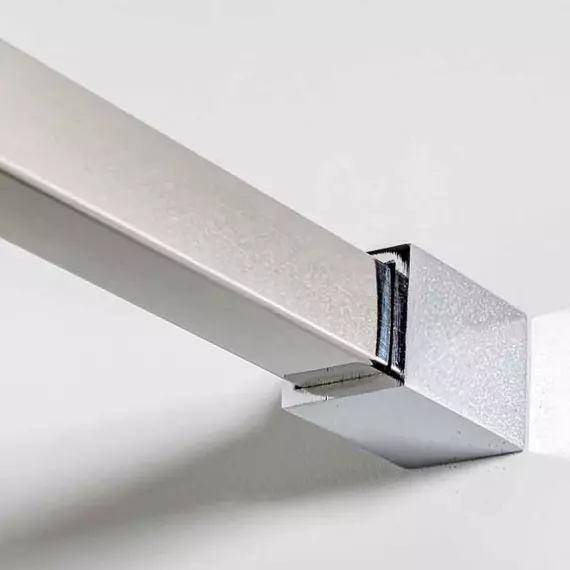 Душевая перегородка Avacan 120 см MC120MT стекло (8 мм) с кронштейном в комплекте, хром/матовое - фото 4