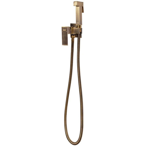 Набор для гигиенического душа Grocenberg GB002BR (со скрытой частью) бронза - фото 