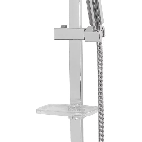 Набор смесителей 3 в 1 для ванны с коротким изливом Grocenberg GB1007CR - фото 6