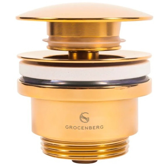 Донный клапан Grocenberg GB106GO, золото - фото 2