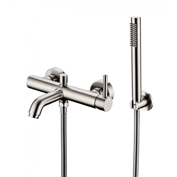 Смеситель для ванны Grocenberg GB8099NK, никель - фото 