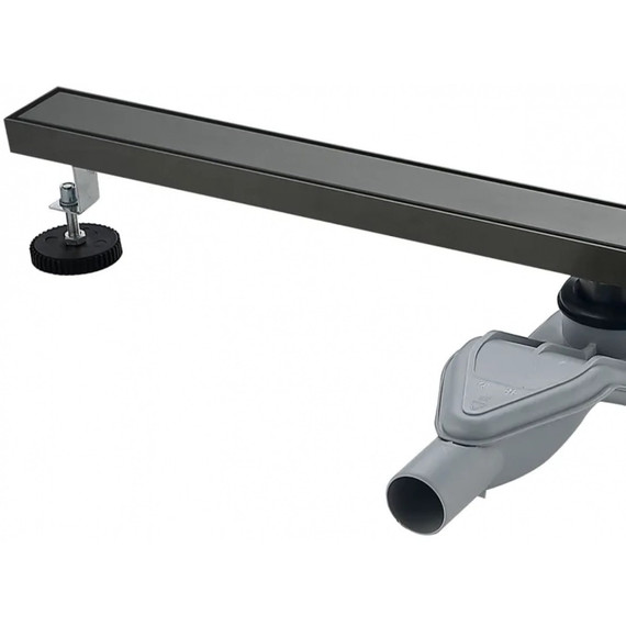 Трап Grocenberg 80 см T800BG, графит (под плитку) - фото 2