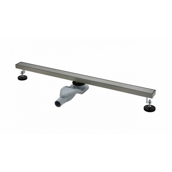 Трап Grocenberg 80 см T800NK, никель (под плитку) - фото 