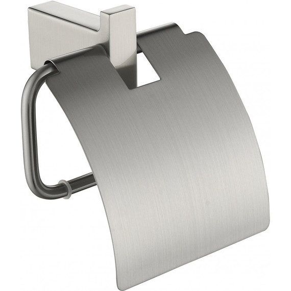 Держатель для туалетной бумаги Grocenberg AC0029NK, цвет никель - фото 