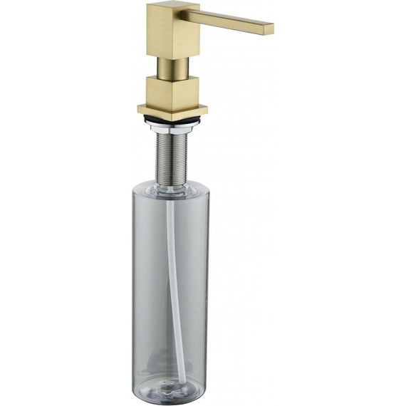 Дозатор для жидкого мыла Grocenberg AC0033MG, цвет матовое золото - фото 