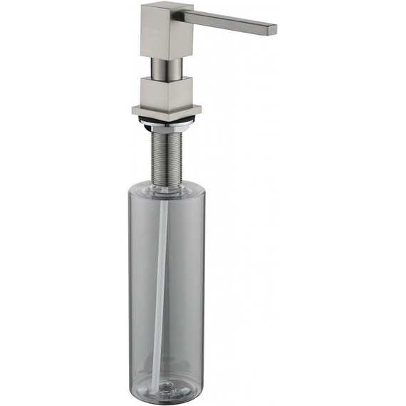 Дозатор для жидкого мыла Grocenberg AC0033NK, цвет никель - фото 