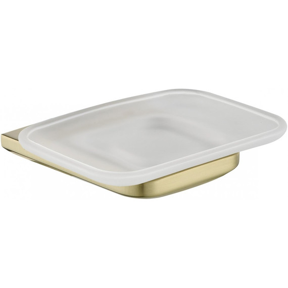 Мыльница Grocenberg AC0058MG, цвет матовое золото - фото 