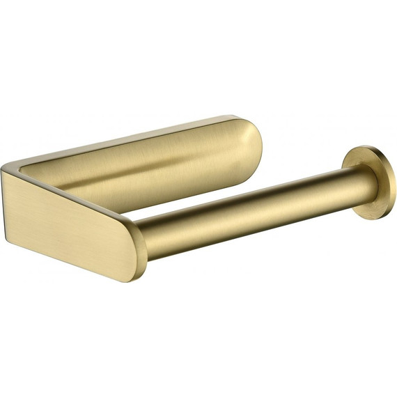 Держатель для туалетной бумаги Grocenberg AC0059MG, цвет матовое золото - фото 