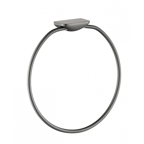 Кольцо для полотенец Grocenberg AC0063BG, цвет графит - фото 