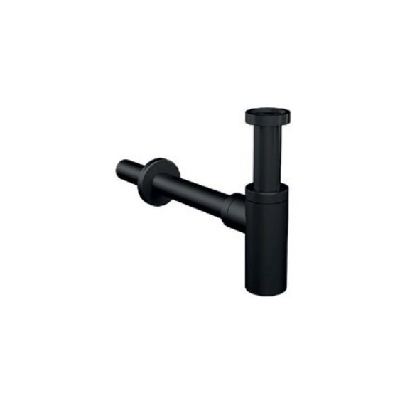 Сифон для умывальника Grocenberg GB210BL, чёрный матовый - фото 2