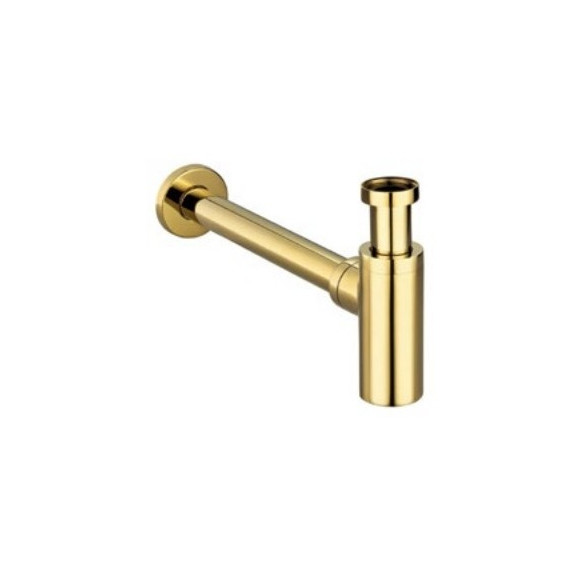Сифон для умывальника Grocenberg GB210GL, золотой брашированный - фото 2