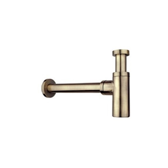 Сифон для умывальника Grocenberg GB210BR, бронза - фото 