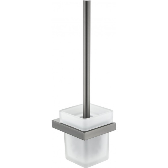 Ёршик для унитаза Grocenberg AC0026BG, цвет графит - фото 