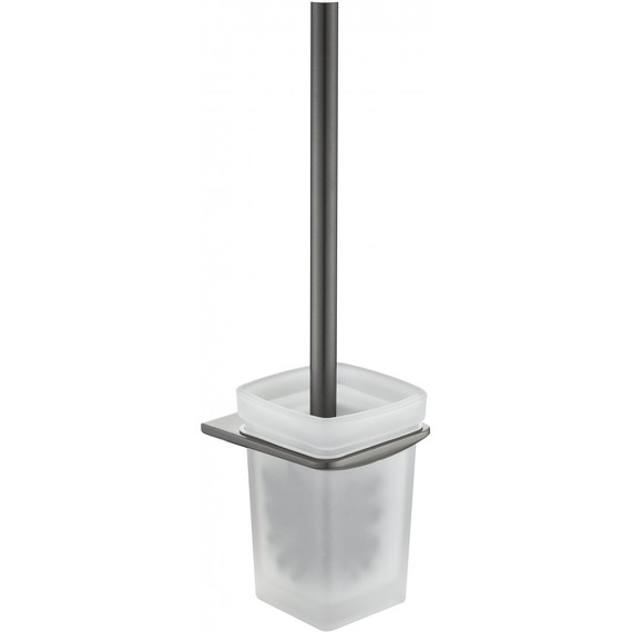 Ёршик для унитаза Grocenberg AC0057BG, цвет графит - фото 