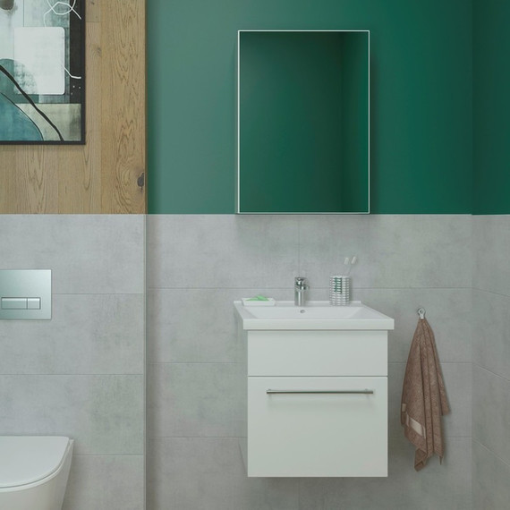 Зеркало-шкаф EvaGold Leader 50 см EG010068 - фото 2