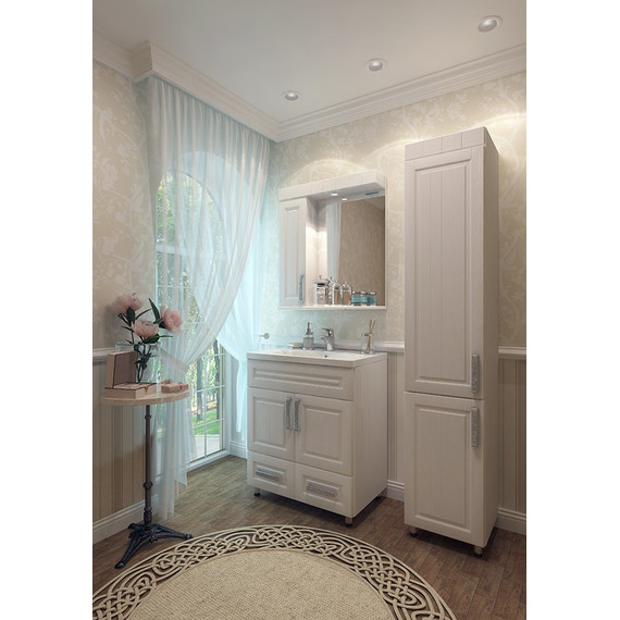 Зеркало-шкаф EvaGold Braunsy 70 67 см L EG010186 - фото 2