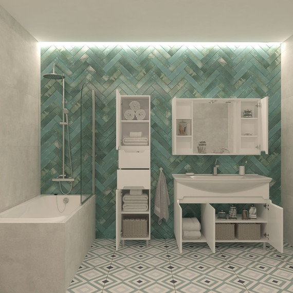 Пенал напольный EvaGold Paola 35 см EG010044 - фото 4