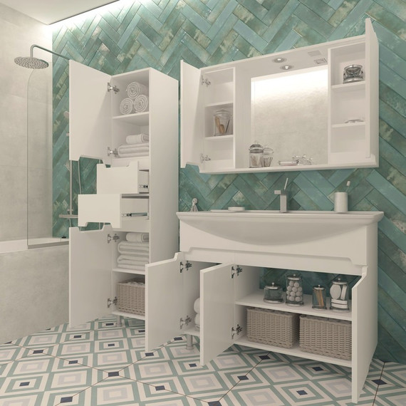 Пенал напольный EvaGold Paola 35 см EG010044 - фото 5