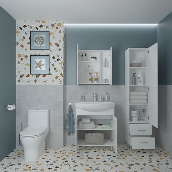 Пенал напольный EvaGold НИКА 40 см EG010057 - фото 3