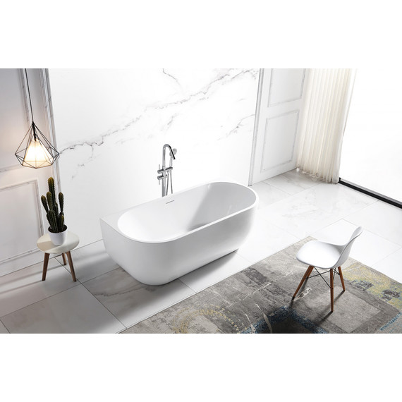 Ванна отдельностоящая Abber AB9316 170x75 см - фото 8