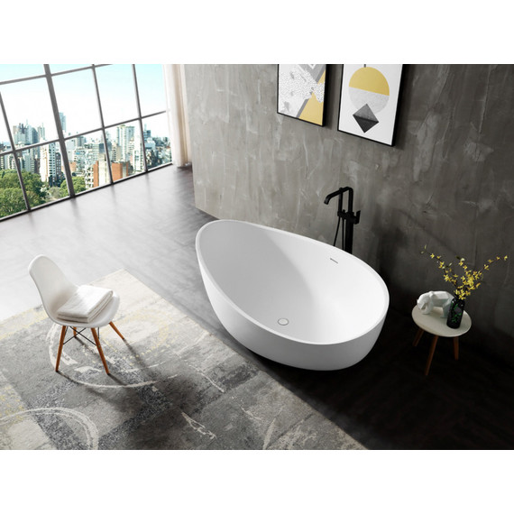 Ванна отдельностоящая Abber AB9239 180x110 см - фото 9