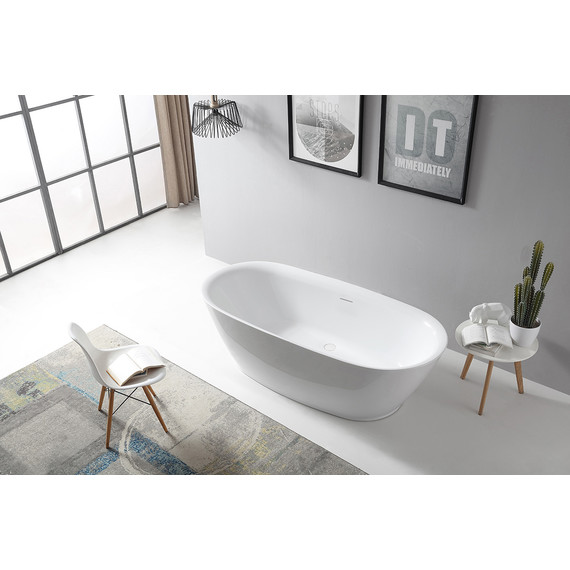 Ванна отдельностоящая Abber AB9205 180x84 см - фото 8