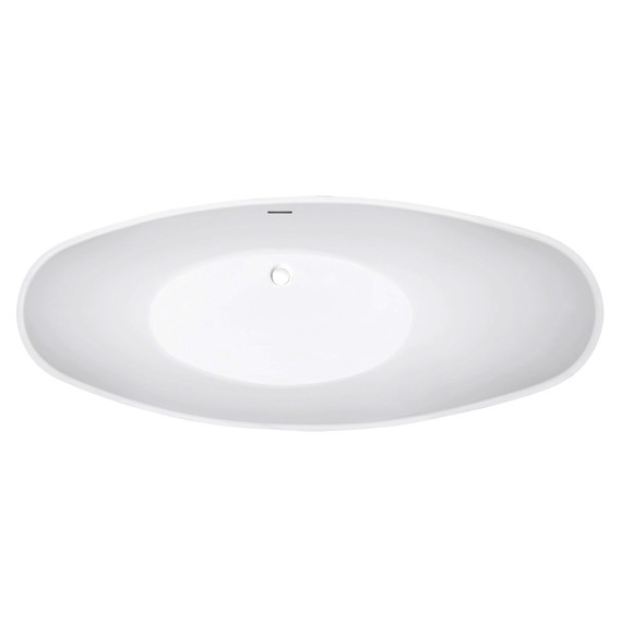 Ванна отдельностоящая Abber AB9233 184x79 см - фото 11