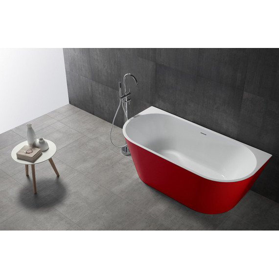 Ванна акриловая Abber AB9216-1.7R 170x80 см, красный - фото 8