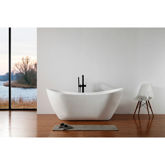 Ванна отдельностоящая Abber AB9322 180x80 см - фото 8