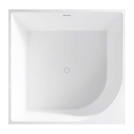 Ванна отдельностоящая Abber AB9337 140x140 см - фото 9