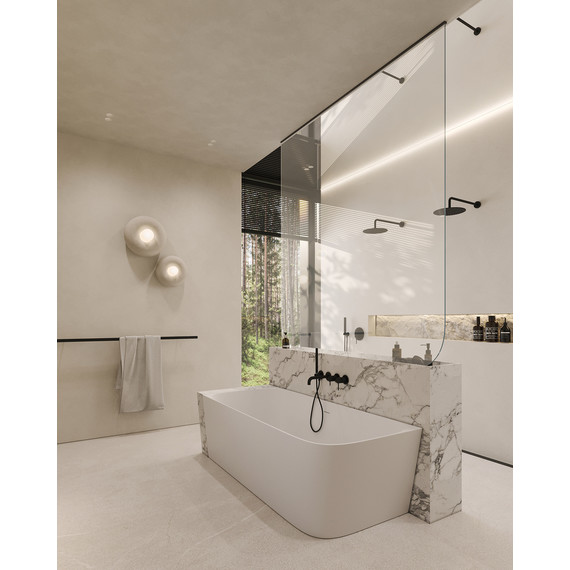 Ванна каменная Abber Stein 170x75 см AS9621-1.7 L - фото 9