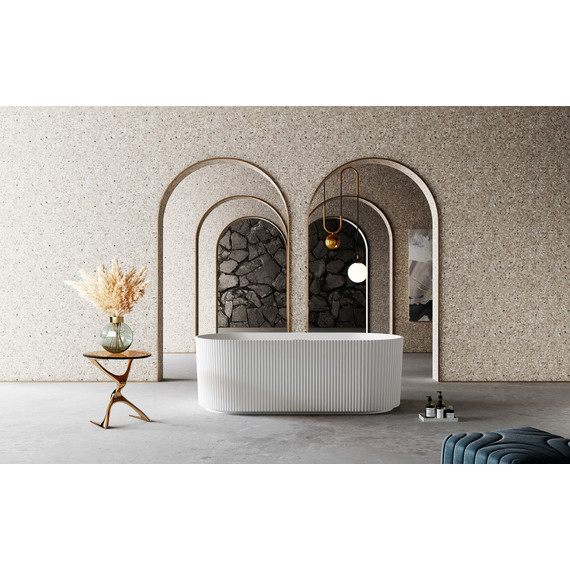 Ванна отдельностоящая Abber Stein 170x75 см AS9601 - фото 9