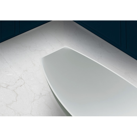 Ванна отдельностоящая Abber Stein 180x80 см AS9610, белый матовый - фото 8