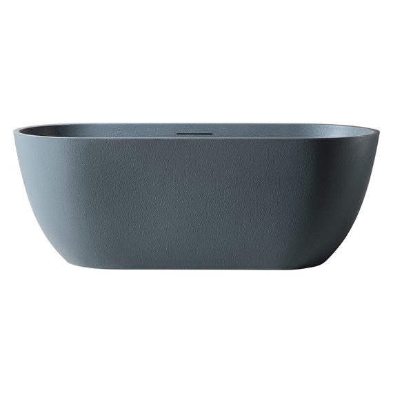 Ванна отдельностоящая Abber Frankfurt 170x75 см AM9941G, серый - фото 11