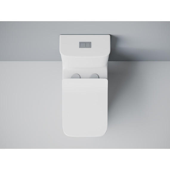 Унитаз-моноблок безободковый EvaGold EG050003 с тонкой крышкой микролифт - фото 7